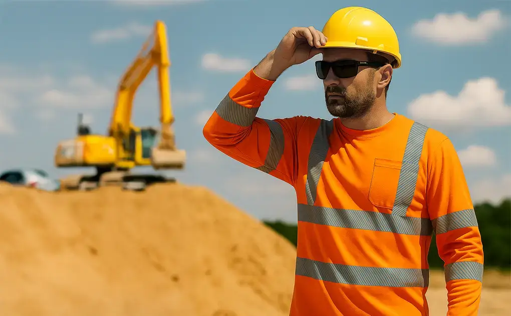 Proteção UV no local de trabalho